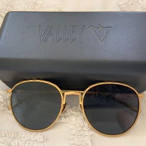 valley eyewear gold corpus sunglasses